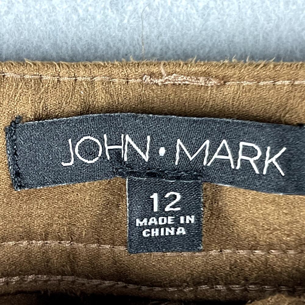 John Mark Tan Straight Leg Pants - Picture 5 of 15